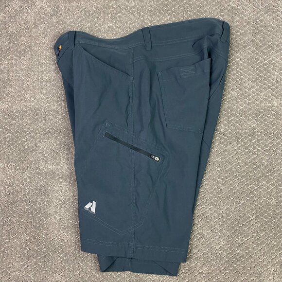 Eddie Bauer First Ascent Shorts Men's 34 Slate Blue Guide Pro Cargo Hiking - Picture 7 of 15